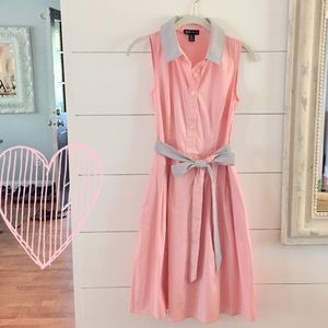 Jones New York Petal Pink Collared Dress - Size 2